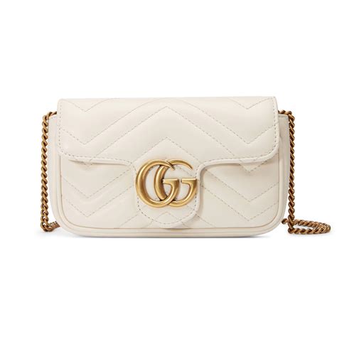 gucci marmont white leather studs|Gucci Marmont handbags.